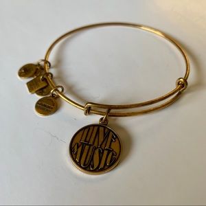 Alex and Ani Music Bracelet
